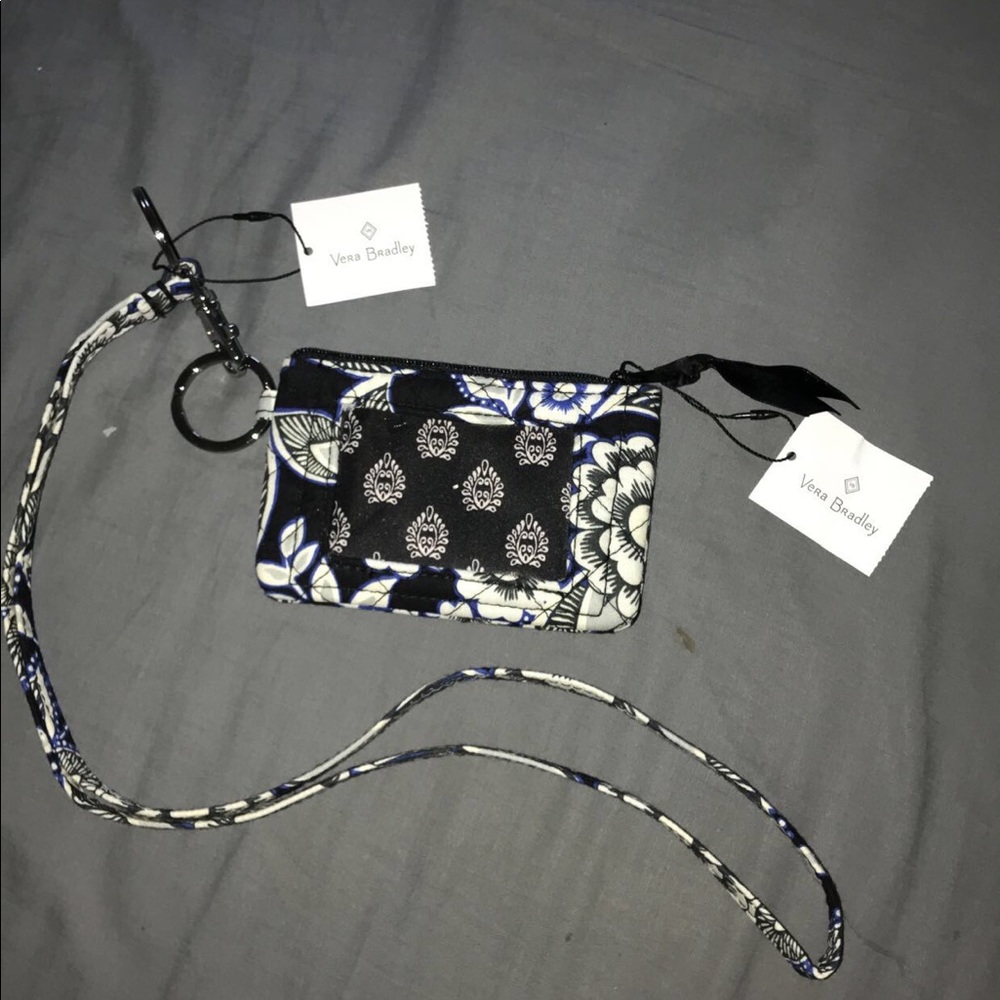 Vera Bradley ID Case and Lanyard